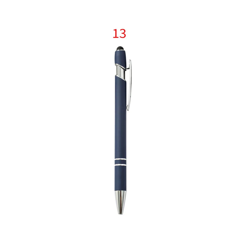 KTM-552979 Custom Multi-Coloured Metal Ballpoint Pen with Stylus for Office and School Use