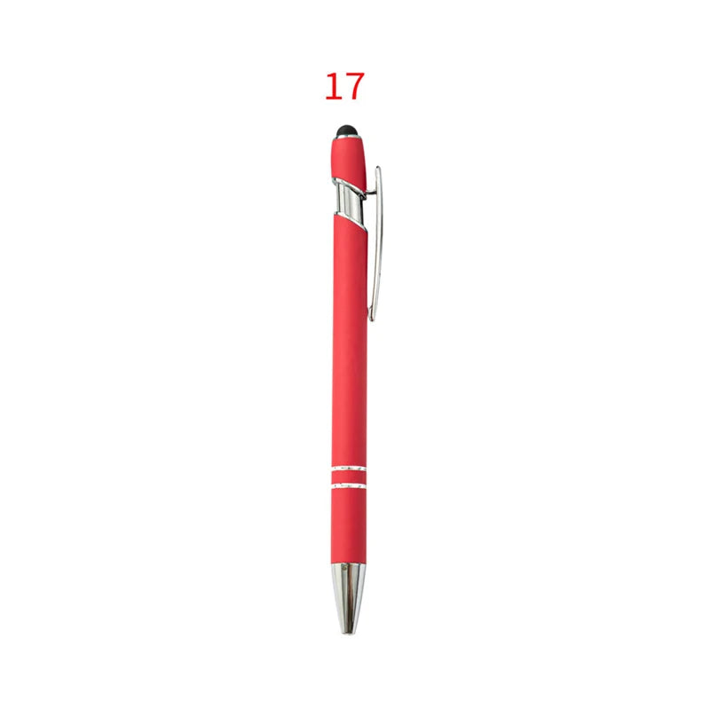 KTM-552979 Custom Multi-Coloured Metal Ballpoint Pen with Stylus for Office and School Use