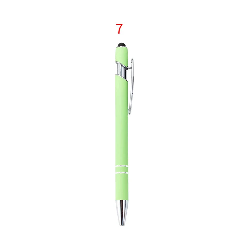 KTM-552979 Custom Multi-Coloured Metal Ballpoint Pen with Stylus for Office and School Use