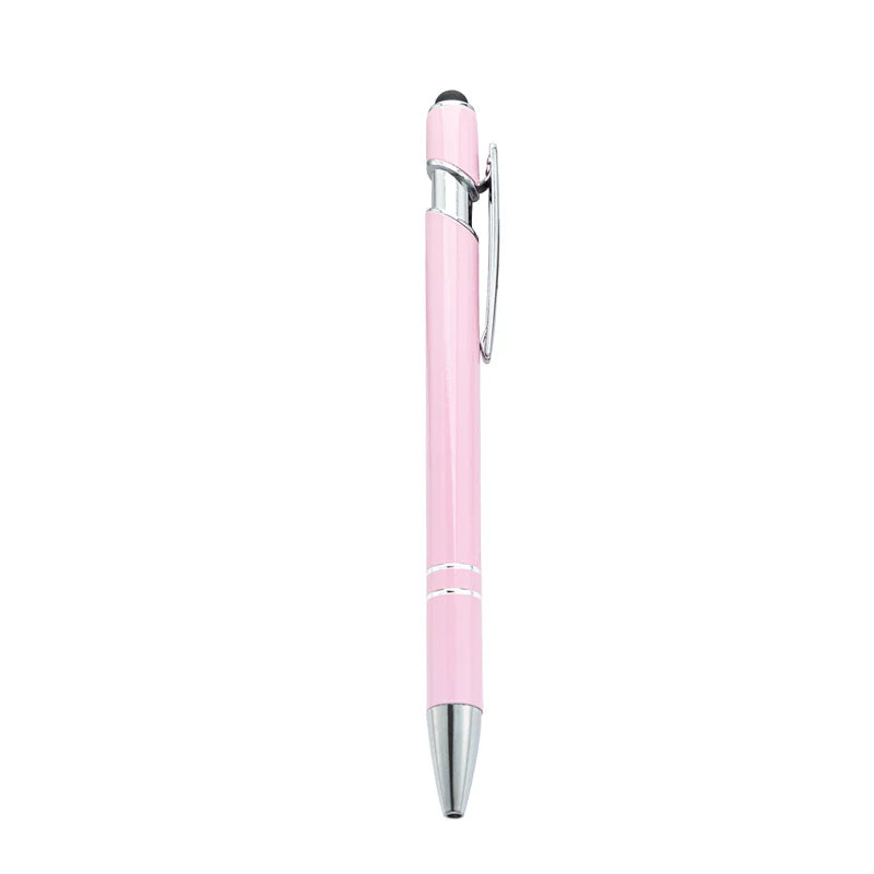 KTM-552979 Custom Multi-Coloured Metal Ballpoint Pen with Stylus for Office and School Use