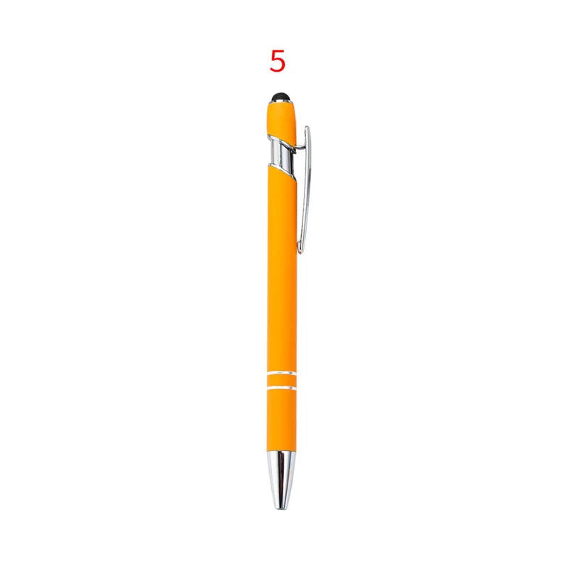 KTM-552979 Custom Multi-Coloured Metal Ballpoint Pen with Stylus for Office and School Use