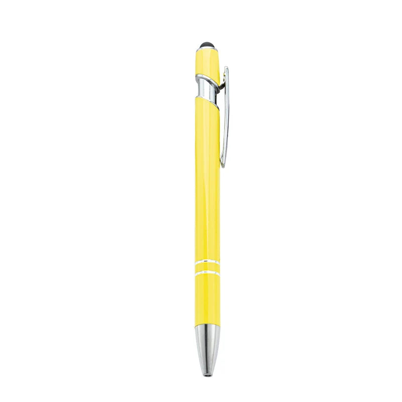 KTM-552979 Custom Multi-Coloured Metal Ballpoint Pen with Stylus for Office and School Use