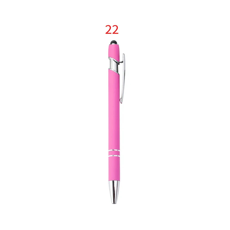KTM-552979 Custom Multi-Coloured Metal Ballpoint Pen with Stylus for Office and School Use