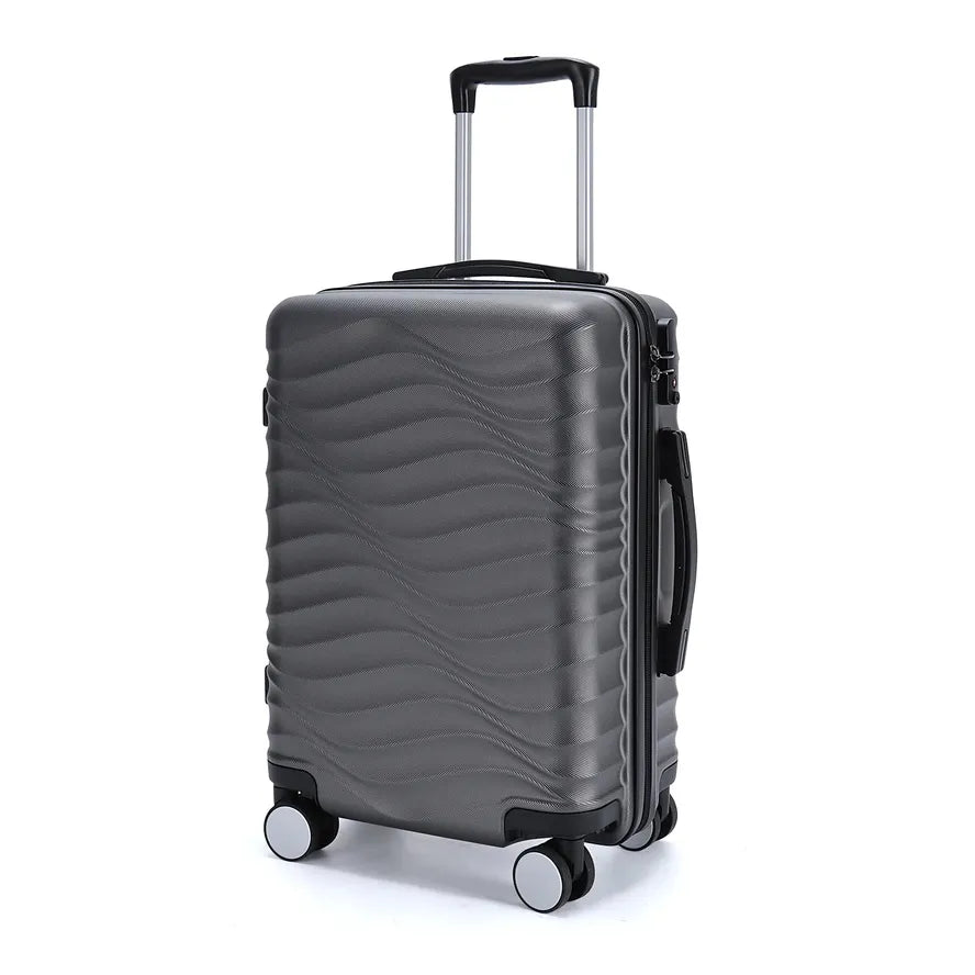 KTM-553107 Designer Hard Shell Trolley Luggage Set - 3-Piece Travel Suitcase Collection