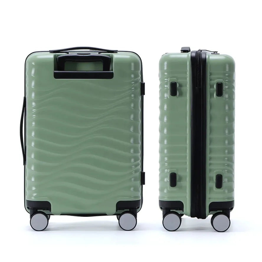 KTM-553107 Designer Hard Shell Trolley Luggage Set - 3-Piece Travel Suitcase Collection