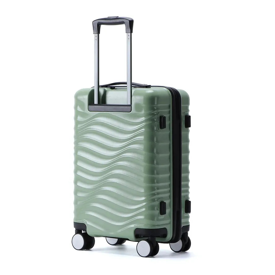 KTM-553107 Designer Hard Shell Trolley Luggage Set - 3-Piece Travel Suitcase Collection