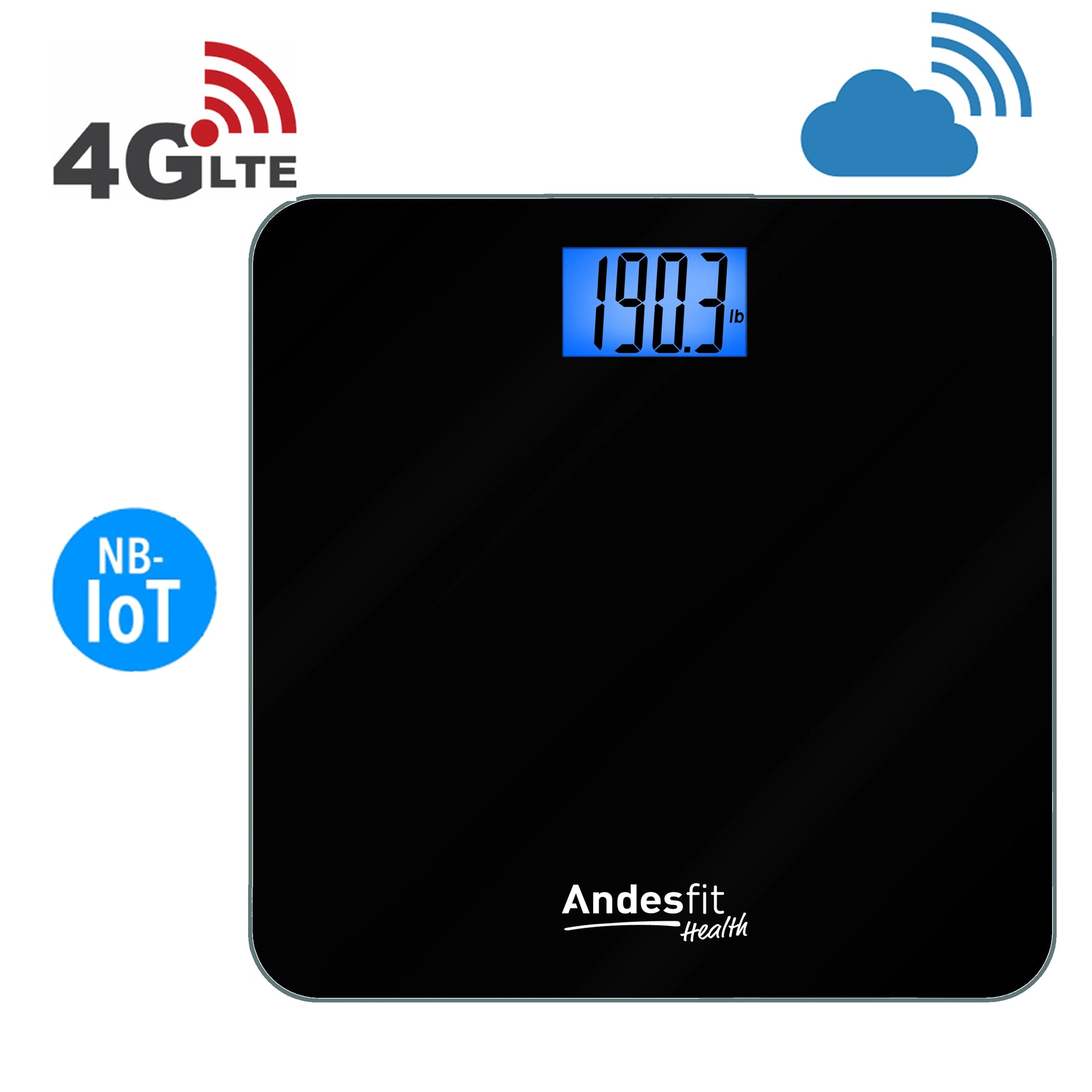 KTM-569811 Smart Bluetooth Blood Glucometer with WiFi and Free App for Health Monitoring
