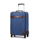 KTM-642003 Versatile 16 Inch Canvas Travel Trolley Bag with Large Capacity and Waterproof Design