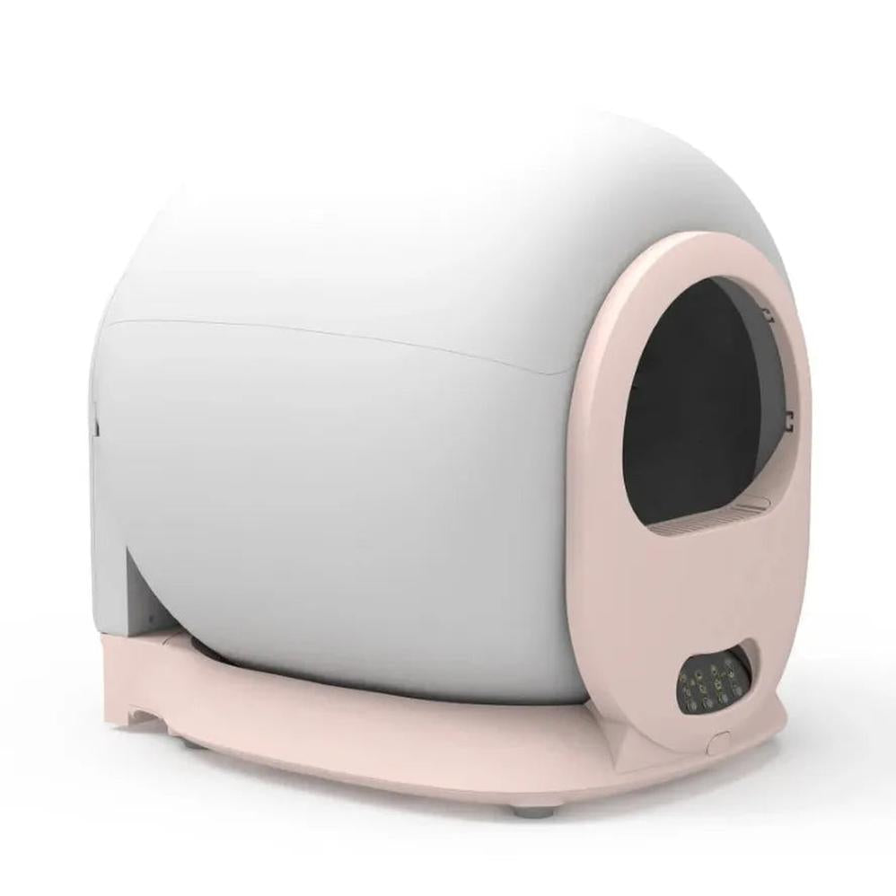 KTM-802835 Smart Automatic Self-Cleaning Cat Litter Box with APP Control and Infrared Sensors, 65L Capacity
