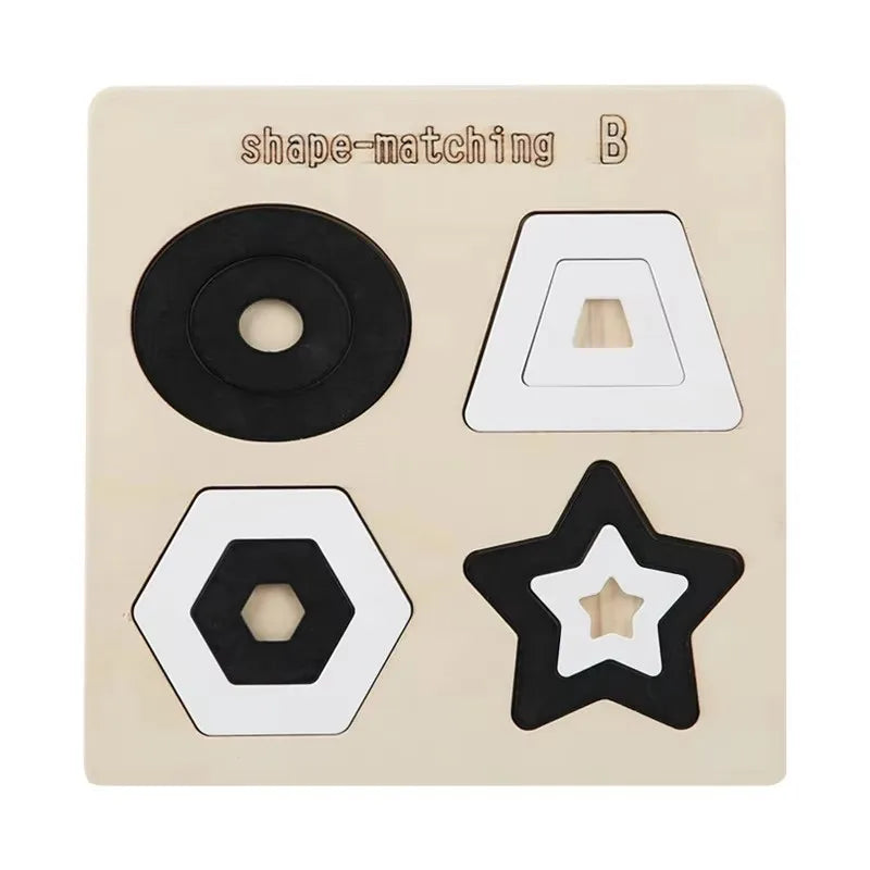 KTM-815763 Montessori Wooden Learning Aids - Educational Sensory Toys for Preschool Development