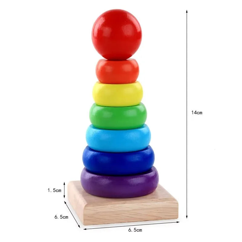KTM-815763 Montessori Wooden Learning Aids - Educational Sensory Toys for Preschool Development