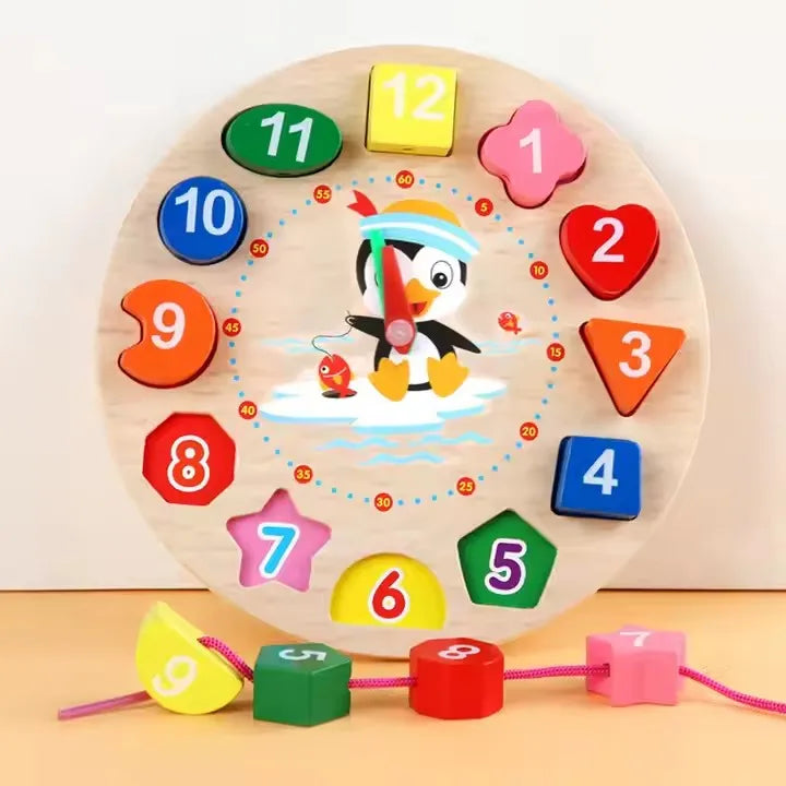 KTM-815763 Montessori Wooden Learning Aids - Educational Sensory Toys for Preschool Development