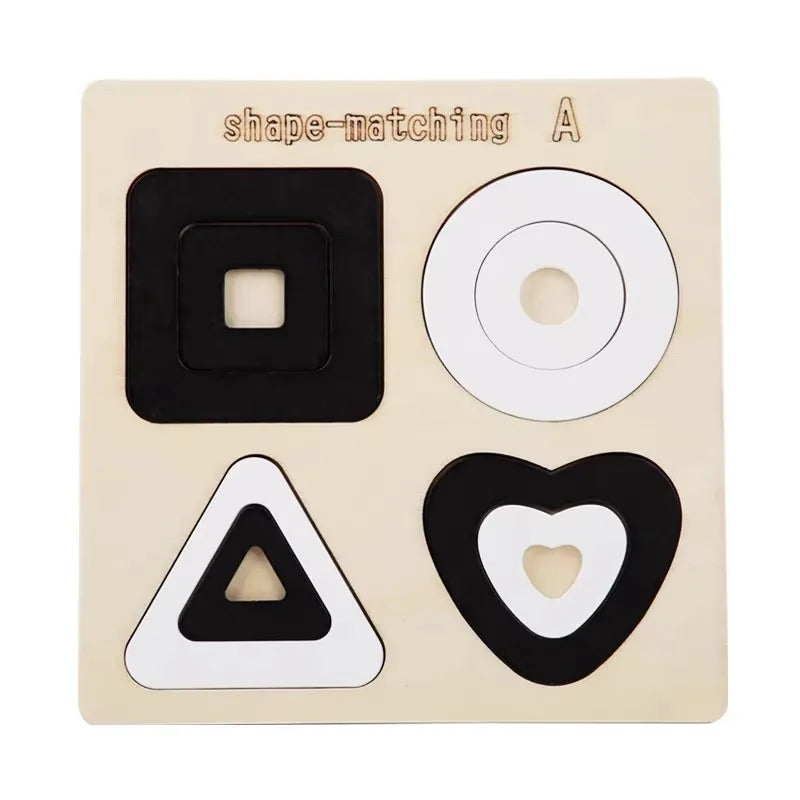 KTM-815763 Montessori Wooden Learning Aids - Educational Sensory Toys for Preschool Development
