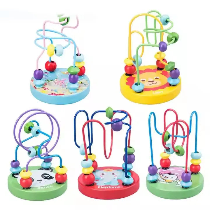 KTM-815763 Montessori Wooden Learning Aids - Educational Sensory Toys for Preschool Development