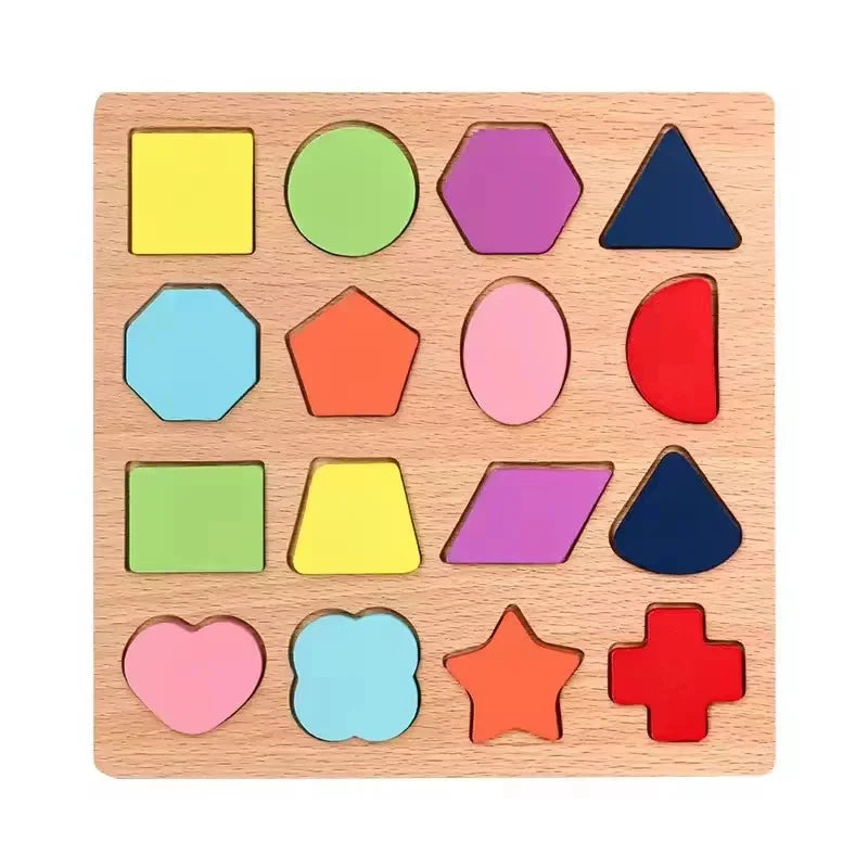 KTM-815763 Montessori Wooden Learning Aids - Educational Sensory Toys for Preschool Development