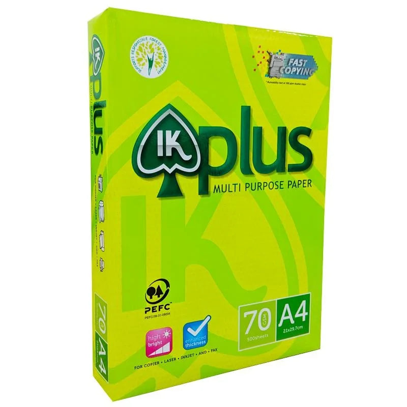 KTM-855955 IK Plus A4 80gsm Copy Paper - Original Quality Printing Paper from Germany