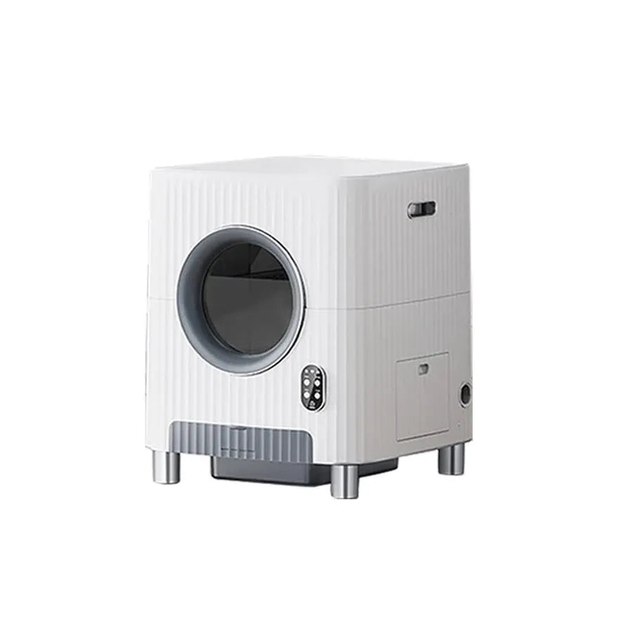KTM-863059 Automatic Self-Cleaning Cat Litter Box with App Control and Video Monitoring