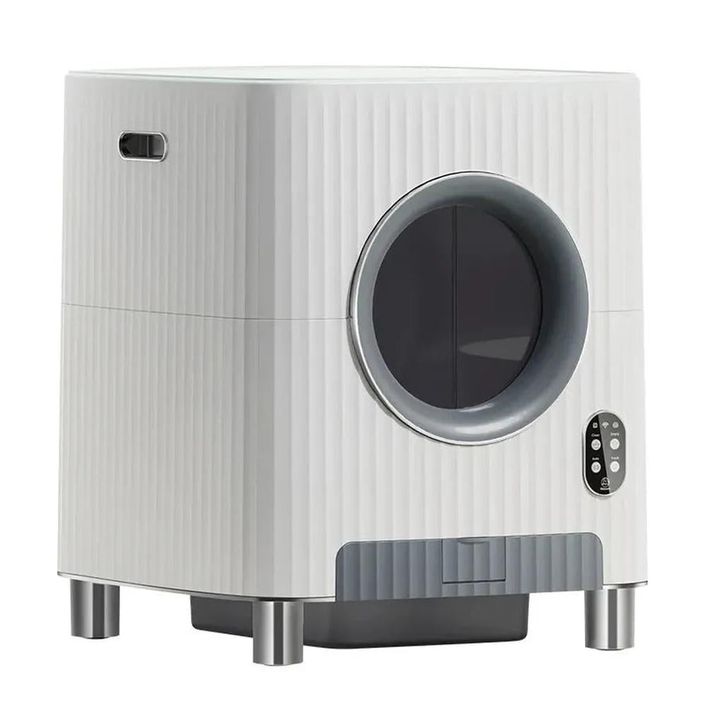 KTM-863059 Automatic Self-Cleaning Cat Litter Box with App Control and Video Monitoring