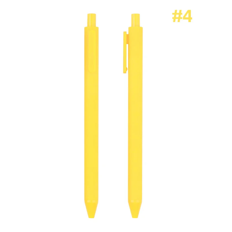 KTM-864979 Custom Logo Printed Retractable Ballpoint Pen with Soft Rubber Grip in Multiple Colours