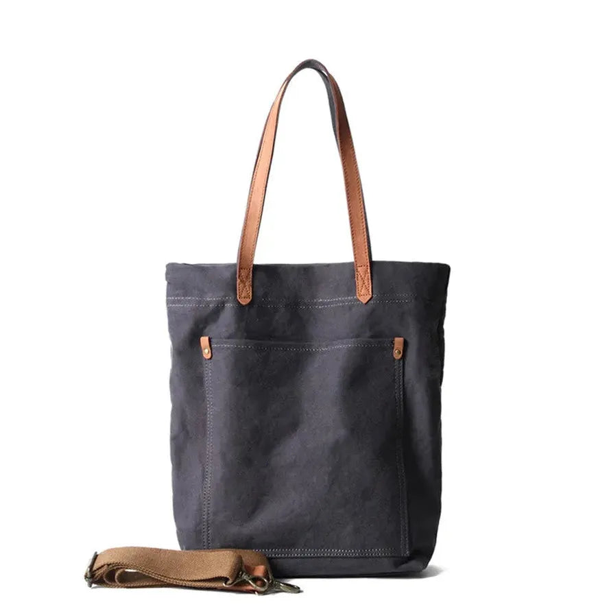 KTM-872339 Women's Canvas Crossbody Shopping Tote Bag - FX7096, 29x12x39cm