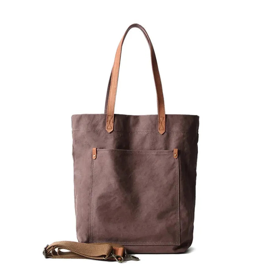 KTM-872339 Women's Canvas Crossbody Shopping Tote Bag - FX7096, 29x12x39cm