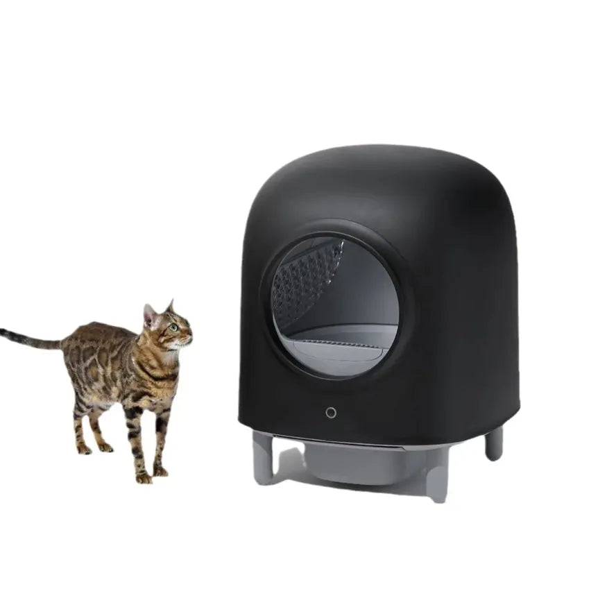 KTM-898323 Automatic Self-Cleaning Cat Litter Box with APP Control for Hassle-Free Maintenance