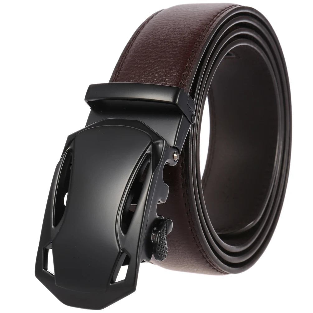 KTM-990931 Genuine Leather Men's Belt – Durable Cowhide Fashion Accessory