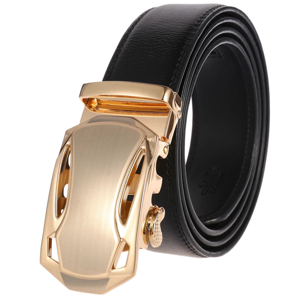 KTM-990931 Genuine Leather Men's Belt – Durable Cowhide Fashion Accessory