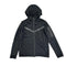 KTM-014355 Men's Plus Size Sports Hoodie Long Sleeved Zippered Jacket Thick Trench Coat for Winter Clothing Men's Coats