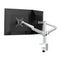KTM-022675 Aluminum Dual Arm LCD Swivel Monitor Mount with Ergonomic Design, Supports VESA 75mm/100mm, Adjustable Height, up to 10kg Capacity