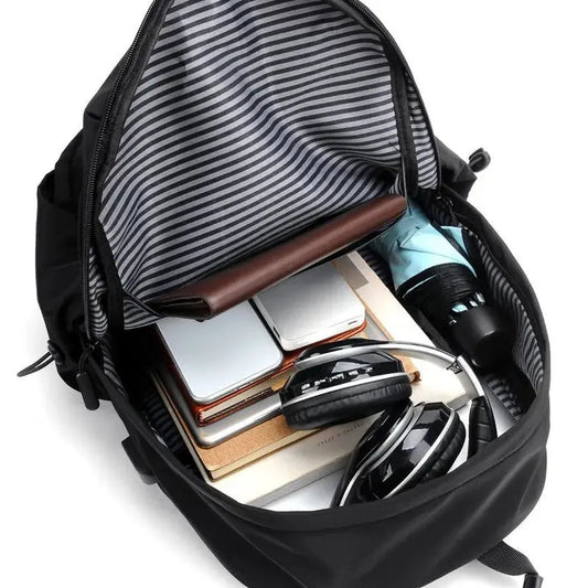 KTM-028691 Waterproof 17-Inch USB Laptop Backpack for Students and Travel - Stylish and Durable Design