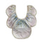 KTM-028819 2022 Hot Sell Customized Washable Waterproof Baby Bib for Feeding PU Big Pocket Polyester