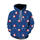 KTM-033363 Christmas Sweatshirt Long Sleeves Hoodie 3D Printed Casual Hooded Sweatshirt OEM Custom logo Clothing