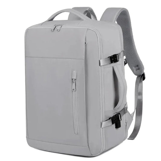 KTM-034451 Waterproof 16.5 Inch Laptop Backpack with USB Port for Men - Black Business Computer Bag