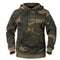 KTM-034707 European American Fashion Brand Men's Long Sleeve Hooded Jacket Autumn Winter Camouflage Sweater Heat Transfer Fleece Hoodie