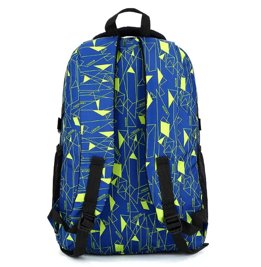 KTM-036883 Large Capacity Travel Backpack for Students - Versatile Softback School Bag, Oxford Material, 49*32*18CM