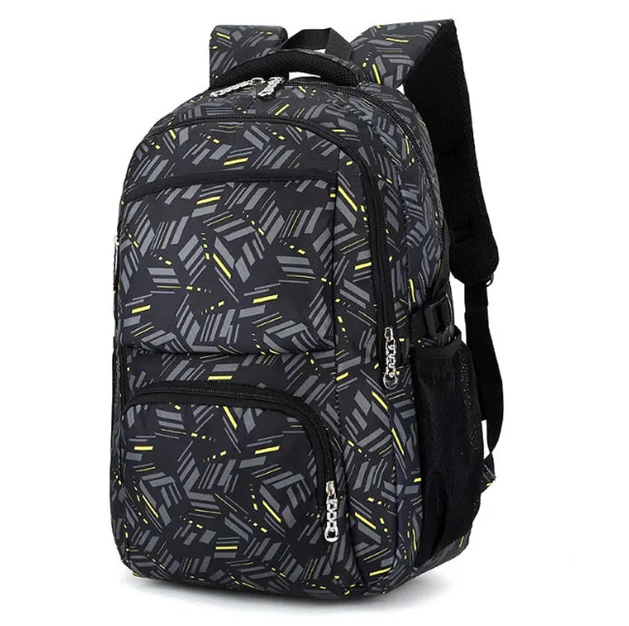KTM-036883 Large Capacity Travel Backpack for Students - Versatile Softback School Bag, Oxford Material, 49*32*18CM