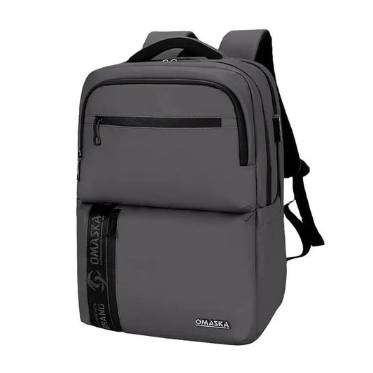 KTM-065299 Waterproof Nylon Laptop Backpack with Custom Logo - 31x18x45cm, Men’s Leisure Fashion Bag
