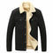 KTM-073235 Velvet Thickened Washed Jacket for Men's Jackets Autumn Winter Jackets Clothing Winter Men's Coats