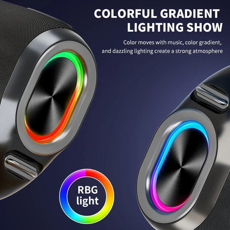 KTM-081683 Portable Wireless Bluetooth Speaker with Hi-Fi Stereo Sound and Amplifier Function