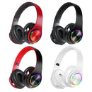 KTM-084307 Foldable Wireless Cat Ear Headphones with TF Card Support and LED Light