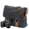 KTM-097491 Canvas Crossbody Shoulder Bag for Micro SLR Cameras - Eco-Friendly Design
