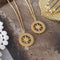 KTM-106259 2024 Double Layer Heart Pendant Necklace Jewellery for Women PVD 18K Gold Plated Waterproof Jewelry