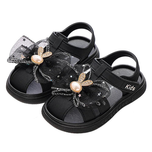 KTM-113107 OEM Beautiful Soft Rubber Baby Girls' Casual Shoes Hot Selling Cute Newborn Princess Shoes with Soft Breathable Bottom