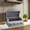 KTM-126739 Built-in Propane BBQ Gas Grill Smoker - Heavy Duty Stainless Steel for Outdoor Kitchen