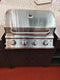 KTM-126739 Built-in Propane BBQ Gas Grill Smoker - Heavy Duty Stainless Steel for Outdoor Kitchen