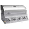 KTM-126739 Built-in Propane BBQ Gas Grill Smoker - Heavy Duty Stainless Steel for Outdoor Kitchen
