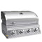KTM-126739 Built-in Propane BBQ Gas Grill Smoker - Heavy Duty Stainless Steel for Outdoor Kitchen