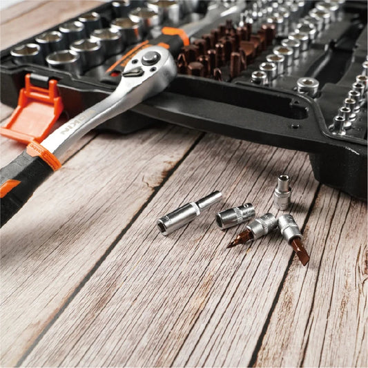 KTM-142035 Heavy Duty 197-Piece Mechanical Tool Socket Set