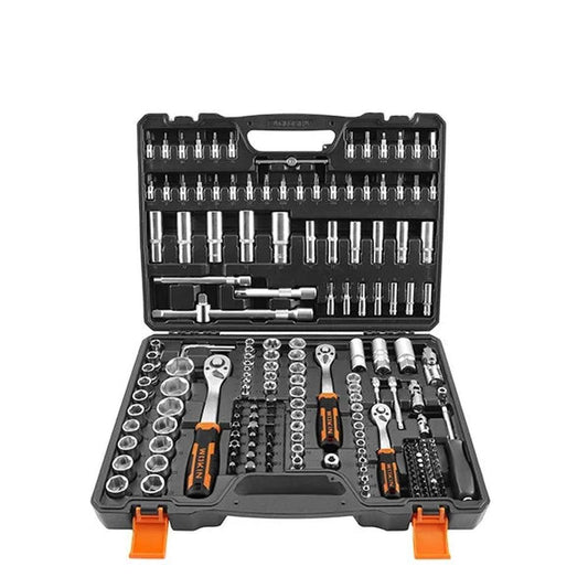 KTM-142035 Heavy Duty 197-Piece Mechanical Tool Socket Set